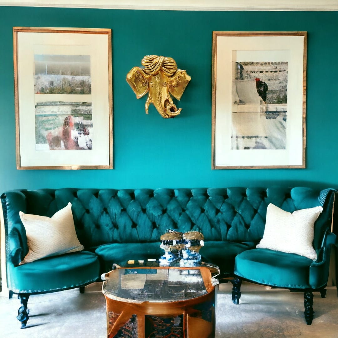 Brass Ganesh Wall Hanging